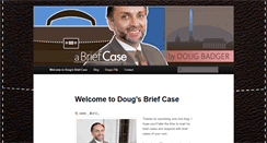 Desktop Screenshot of dougsbriefcase.com